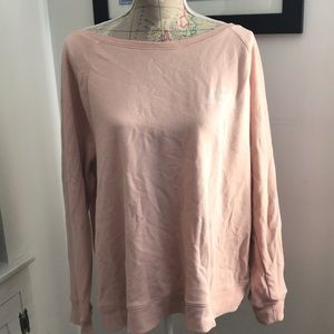 LIKE NEW VS PINK OPEN BACK SWEATSHIRT